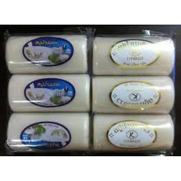 Xà bông sữa dê-cám gạo Thái Lan 100g