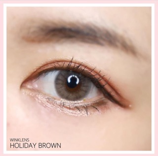 [Kính Áp Tròng] Holiday Brown