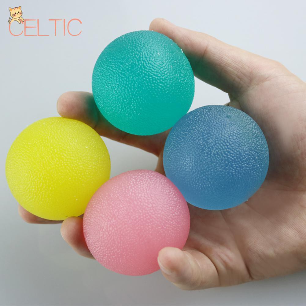 READY☆CE√Strength Hand Grip Muscle Power Train Jelly Fitness Finger Exerciser Ball