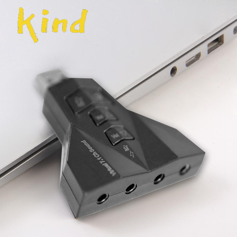 Usb Chuyển Đổi Âm Thanh 7.1 Đầu Cắm 3.5mm