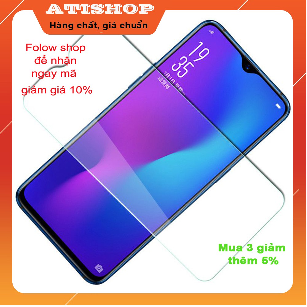 Kính Cường lực 2.5D OPPO F9 Full Keo Màn Hình - Màu Đen - với độ cứng 9H