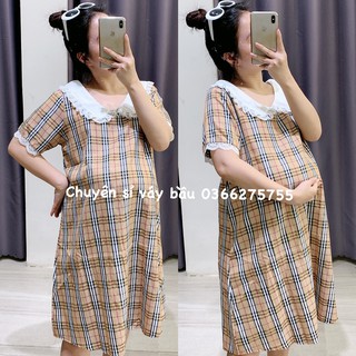Váy bầu thiết kế công sở đẹp giá rẻ thiết kế mùa hè V54