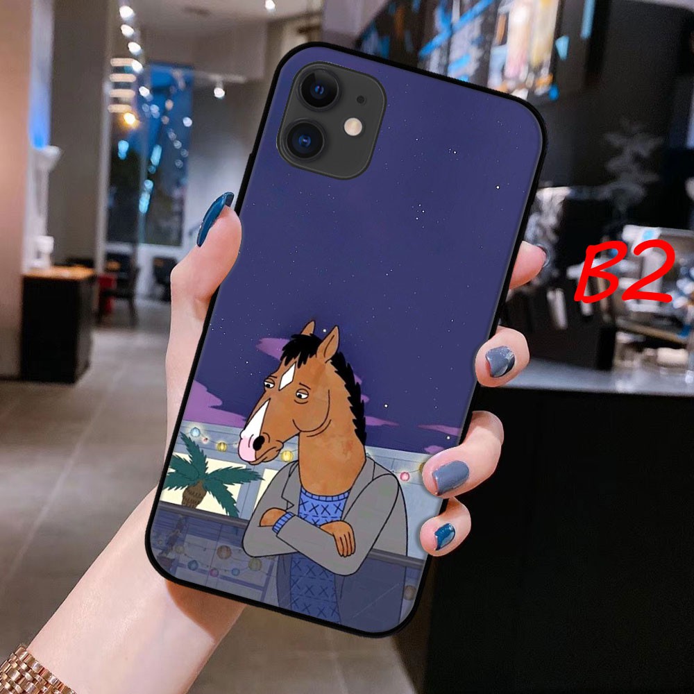 Ốp điện thoại in hình BoJack Horseman thích hợp cho iPhone 11 Pro Max XS MAX XR X 8 7 6s 6 Plus SE 2020