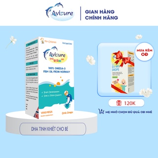 Avisure DHA smart kid DHA tinh khiết cho trẻ dạng nhỏ giọt 20ml