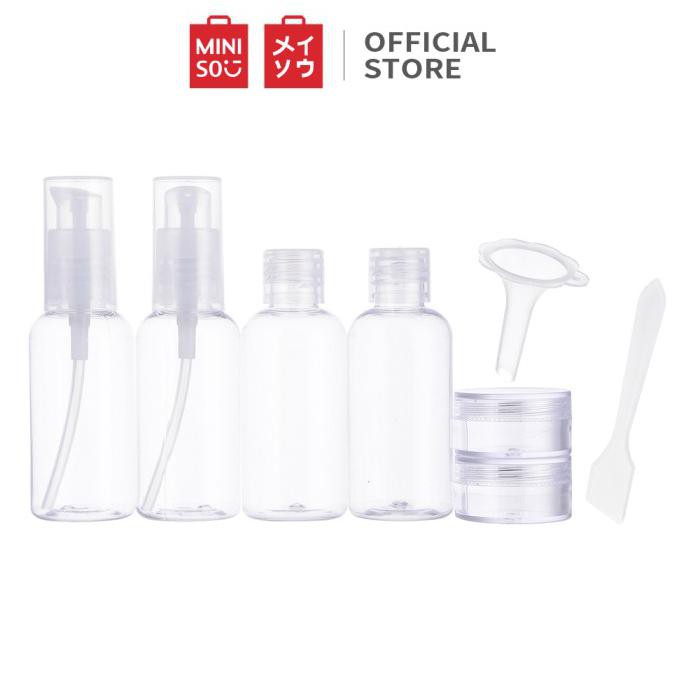 Bộ 8 Chai Chiết Mỹ Phẩm Du Lịch Miniso