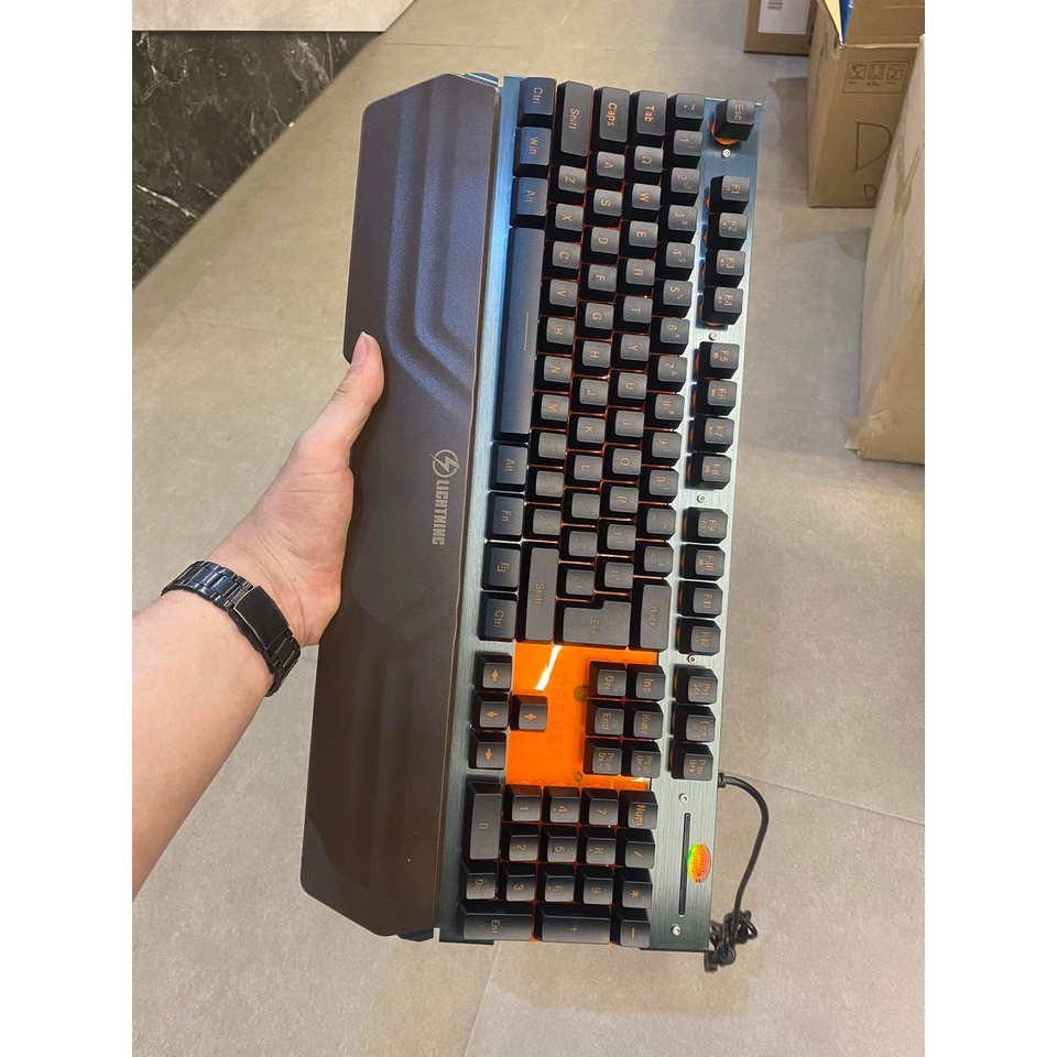 Bàn phím giả cơ -Bàn phím có dây Lightning Forever-Bàn phím chơi game giá rẻ