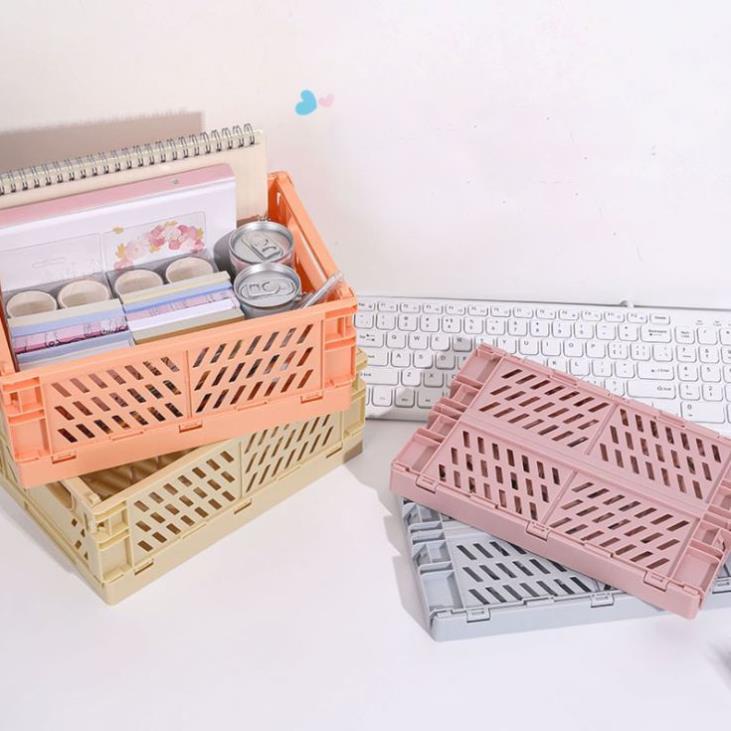 Hộp nhựa đa năng lưu trữ đồ dùng học tập, đồ dùng cá nhân kích thước 25*17cm H163