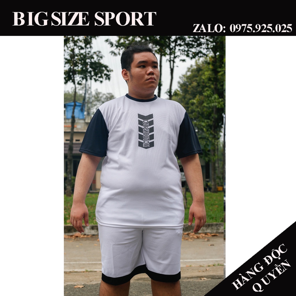 Bộ Quần Áo Thể Thao Nam Bigsize 100kg