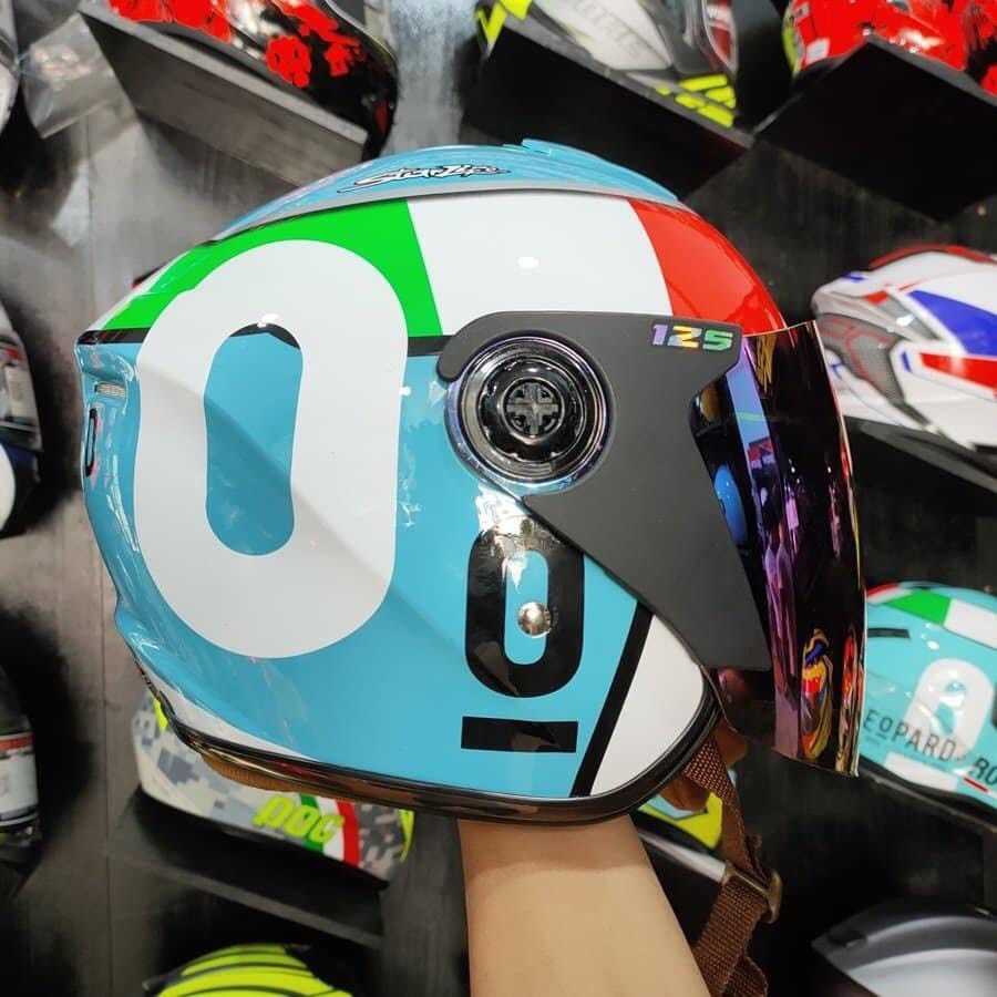 Kính Thay Thế Mũ Bảo Hiểm 125 NAPOLI 2 KÍNH/Bảo Hành 12 Tháng