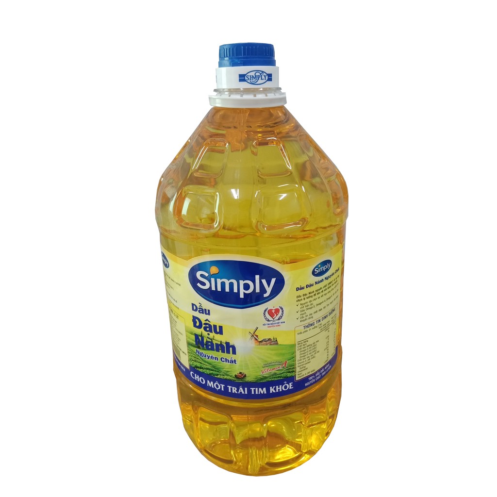 Dầu Ăn Simply Đậu Nành 5L