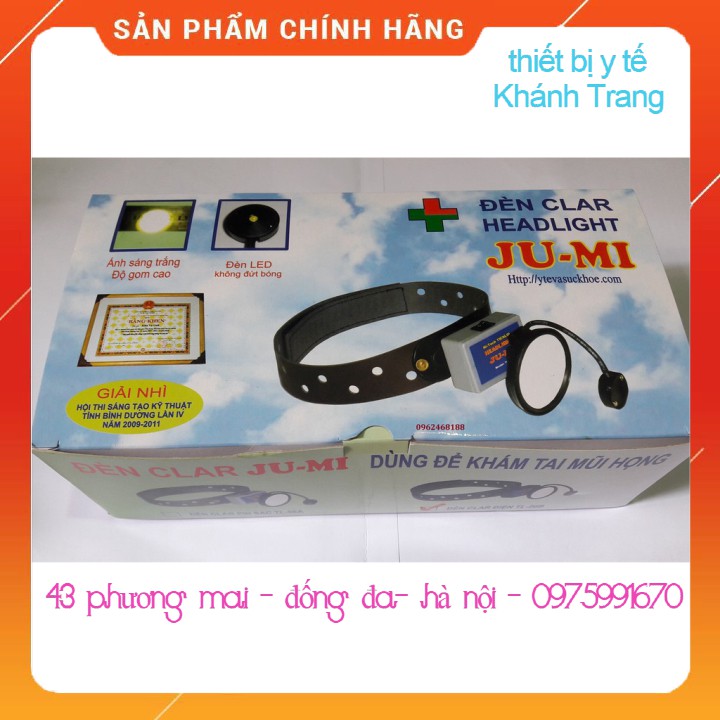 (Giá sỉ) Đèn Clar Ju-Mi dùng để khám tai mũi họng( điện)