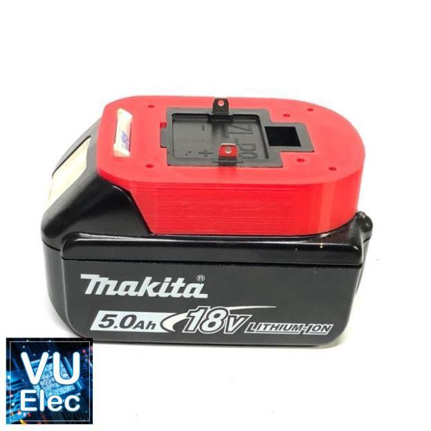 Chân đế  pin makita có tiếp điểm 14.4v - 18v