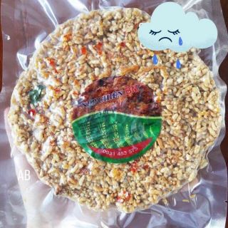Nếp chiên chà bông giòn rụm