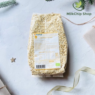 Yến mạch cán mỏng hữu cơ Markal nấu cháo, làm bánh... cho bé, túi 500g NA26 Milk Chip shop
