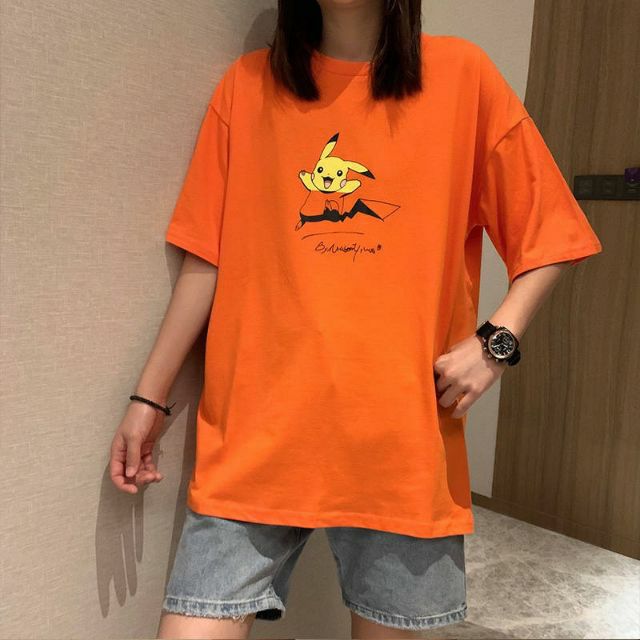 Áo thun tay lỡ Unisex Picacheo