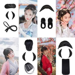 Tóc cổ trang nhiều mẫu, hàng sẵn
