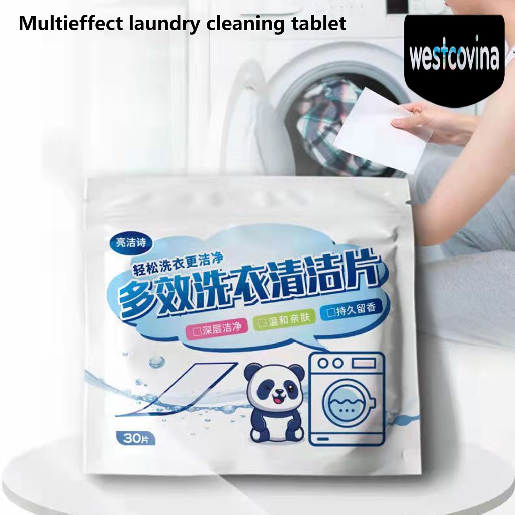 [Hot]☀ Set 30 Tấm Lót Giặt Quần Áo Đa Năng Có Hương Thơm