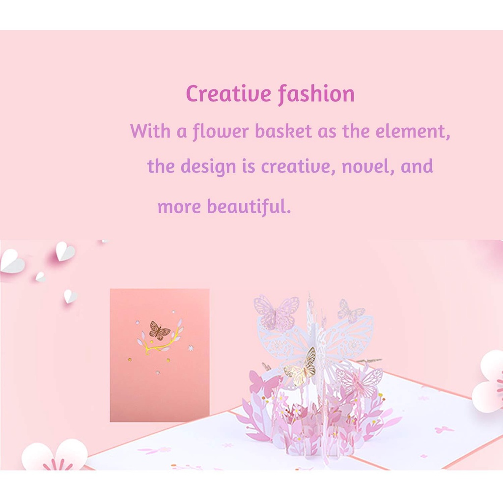 FAY Thiệp Chúc Mừng In Hoa 3D Độc Đáo