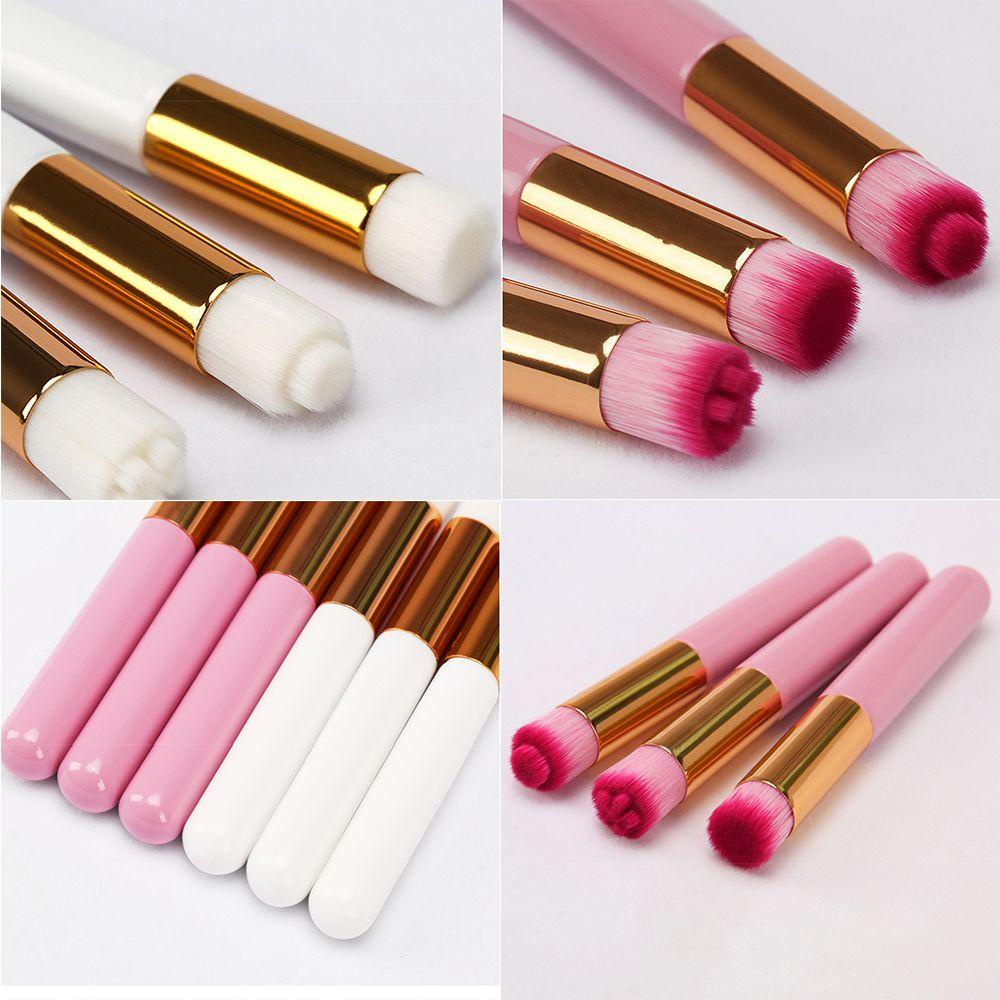 OCEANMAP Cọ Trang Điểm Lông Mày &amp; Mũi Cán Gỗ