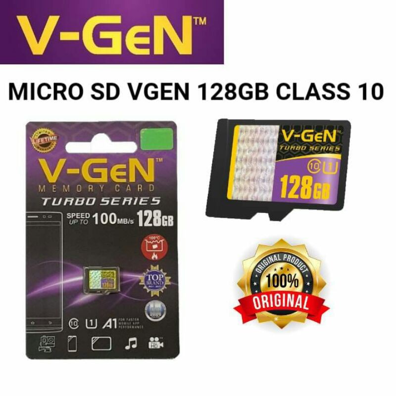 Thẻ Nhớ 128gb Class 10 Vgen | BigBuy360 - bigbuy360.vn