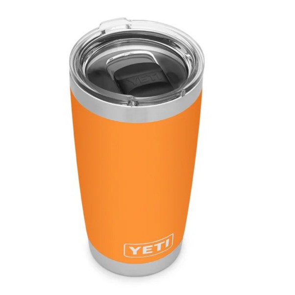 Bình nước giữ nhiệt inox 304 Yeti 20oz kèm nắp magslider, Ly cốc giữ nhiệt mini 590ml cao cấp cam orange Nhập khẩu My