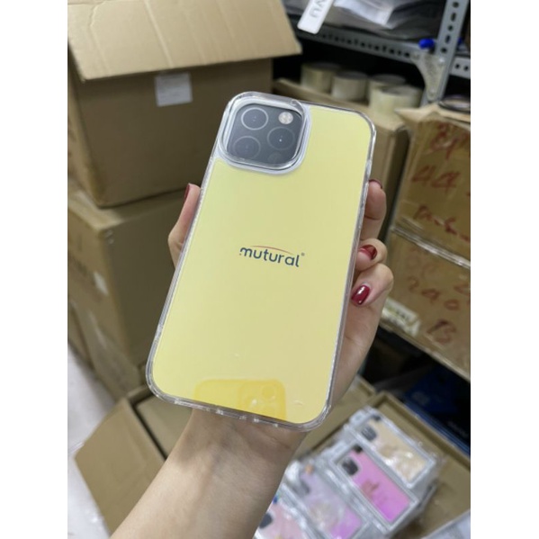 0Ốp lưng Mutural đổi màu cho iPhone 13, 13 Pro, 13 Pro Max lưng trong cứng đổi màu theo điều