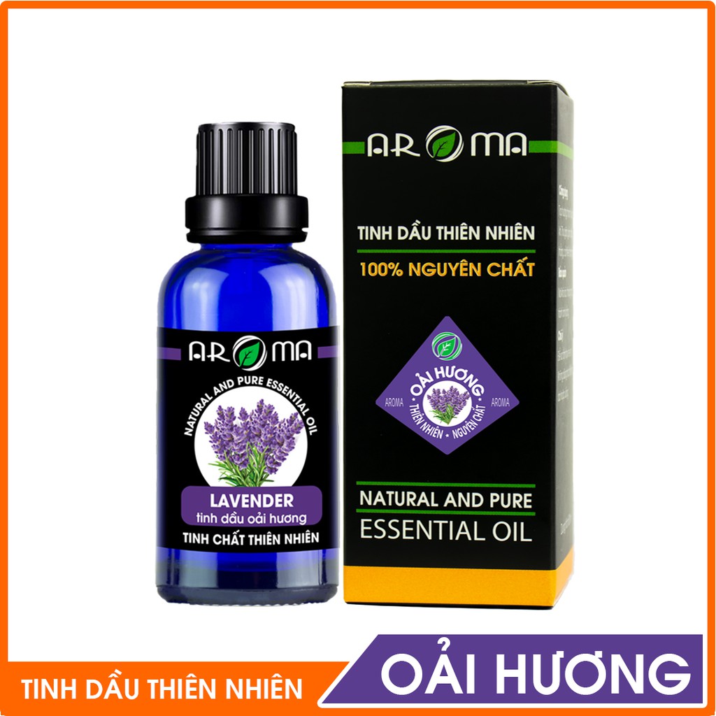 Tinh dầu thơm phòng Oải hương Lavender tinh dầu AROMA khử mùi ngủ ngon