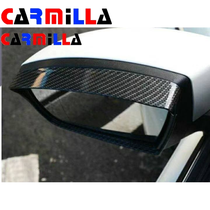 Bộ 2 tấm chắn mưa bằng sợi carbon chuyên dụng cho xe ô tô Ford Ecosport 2013-2017 2018 2019