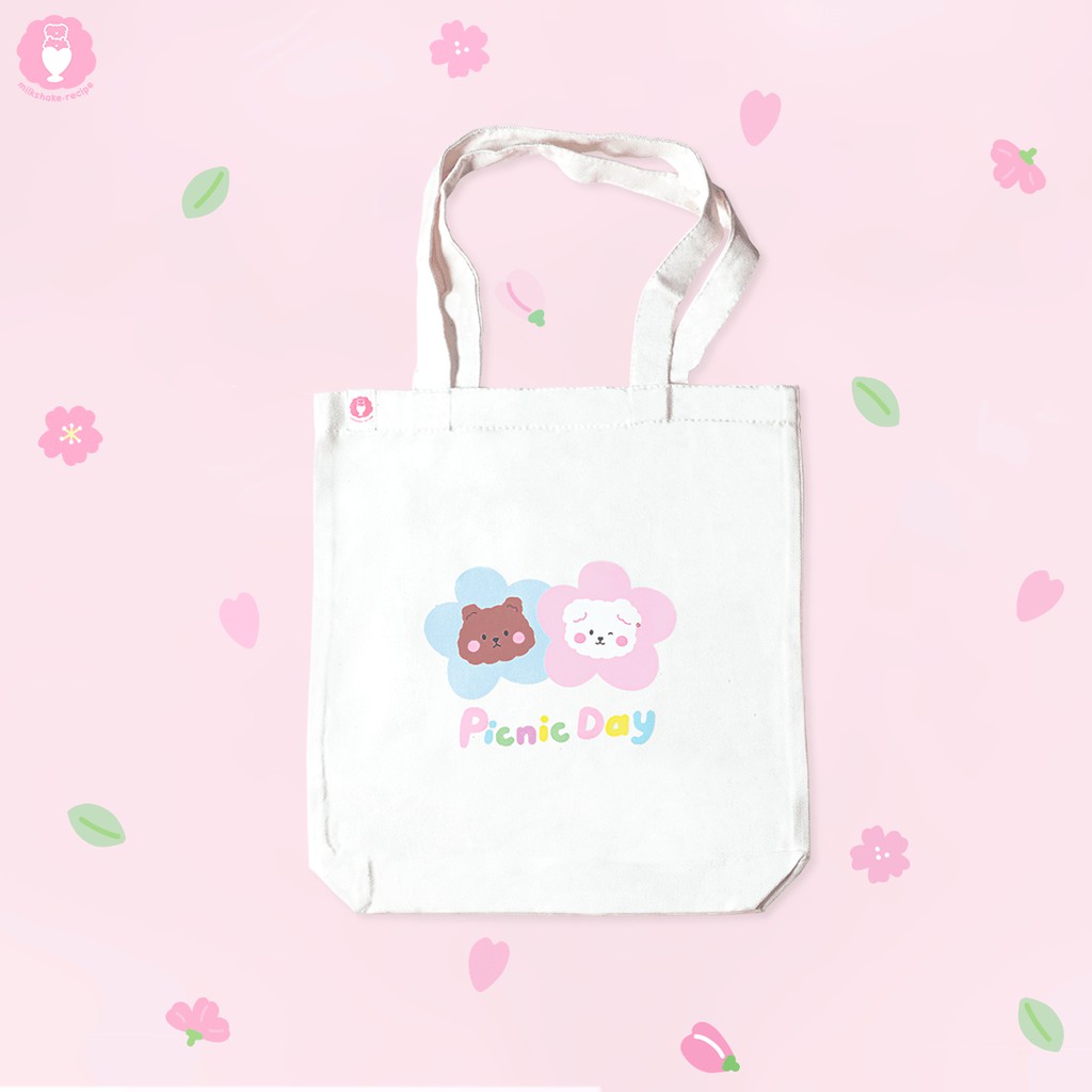 Túi tote vải canvas Picnic Day