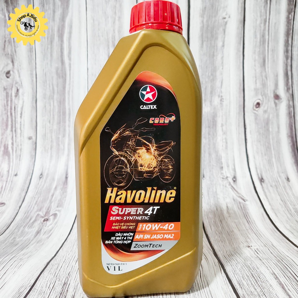 Dầu Nhớt cao cấp xe số CALTEX HAVOLINE SUPER 10w40