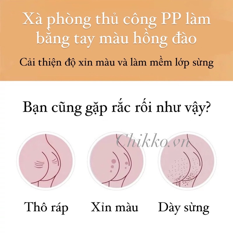 Xà phòng làm trắng và giảm thâm mông Felee siêu đỉnh hàng nội địa Trung chính hãng