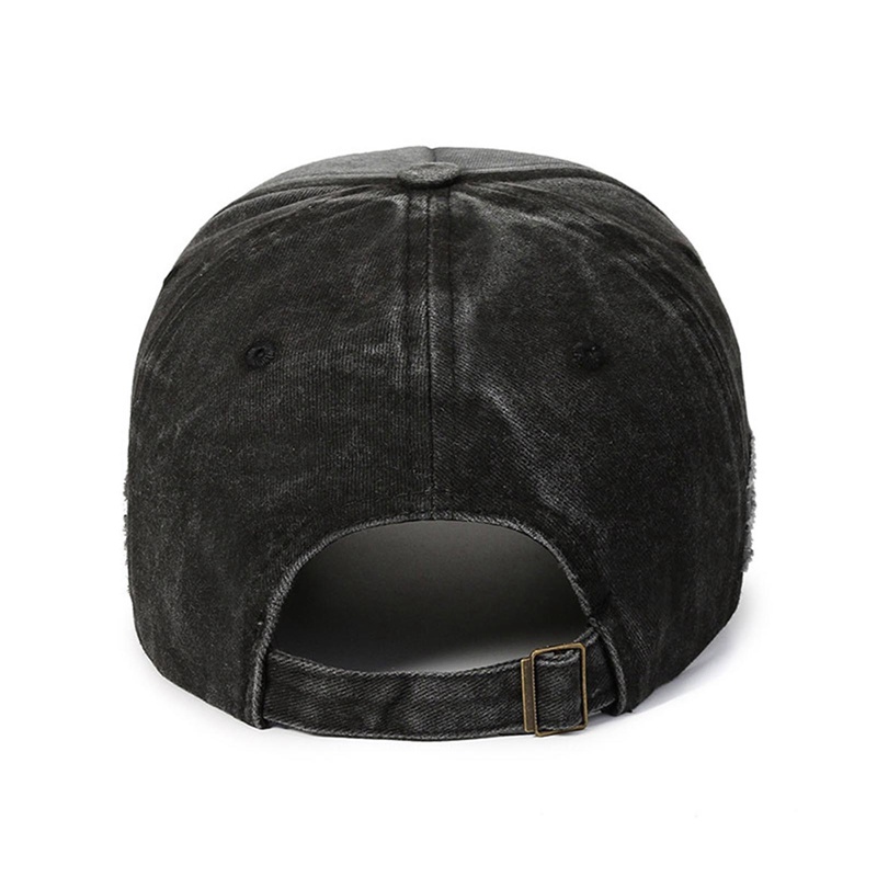 Mũ Lưỡi Trai cotton Thêu Chữ Phong Cách vintage