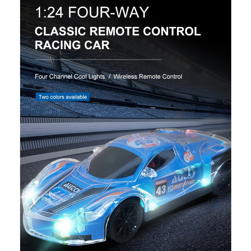 Xe Hơi Điều Khiển Từ Xa 1: 24 Dạ Quang Cho Bé