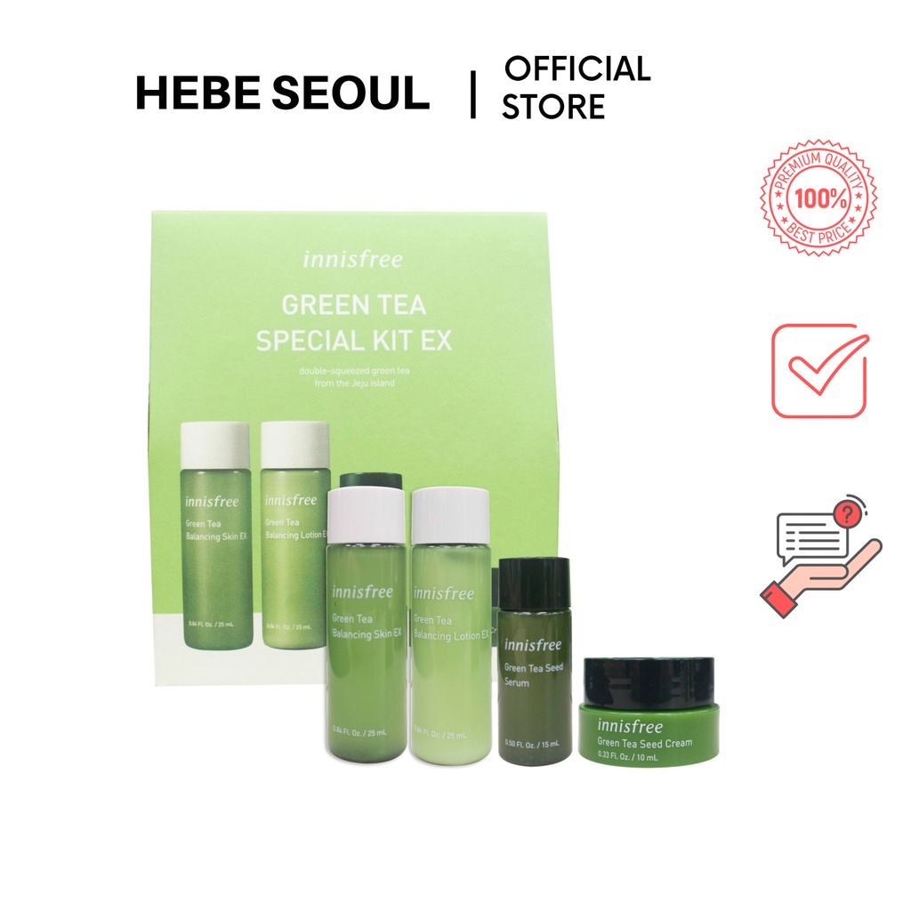 Bộ set kit Trà Xanh Innisfree Green Tea Special