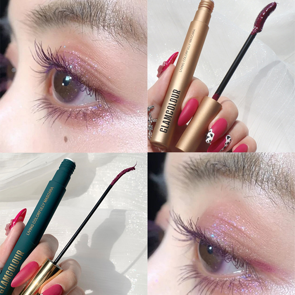 Mascara Uốn Cong Làm Dày Và Dài Mi Chống Thấm Nước Và Mồ Hôi