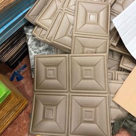 XỐP DÁN TƯỜNG 3D GIẢ DA HOA VĂN NỔI 8MM GIÁ RẺ HÀ NỘI SIÊU CHẮC | BigBuy360 - bigbuy360.vn