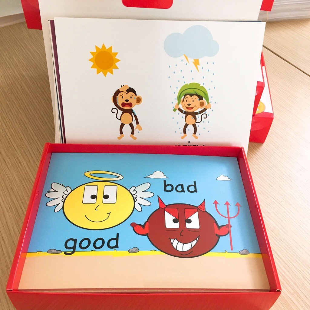 Flashcard - Bộ 100 thẻ từ vựng trái nghĩap