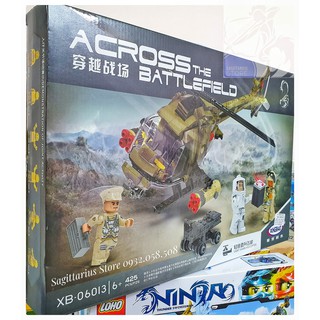 Lego XingBao XB-06013 Lắp Ráp Máy Bay Trực Thăng Quân Sự ( 425 Mảnh )
