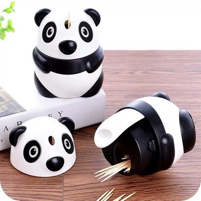 Lọ đựng tăm hình gấu cute, sử dụng cực kì tiện lợi