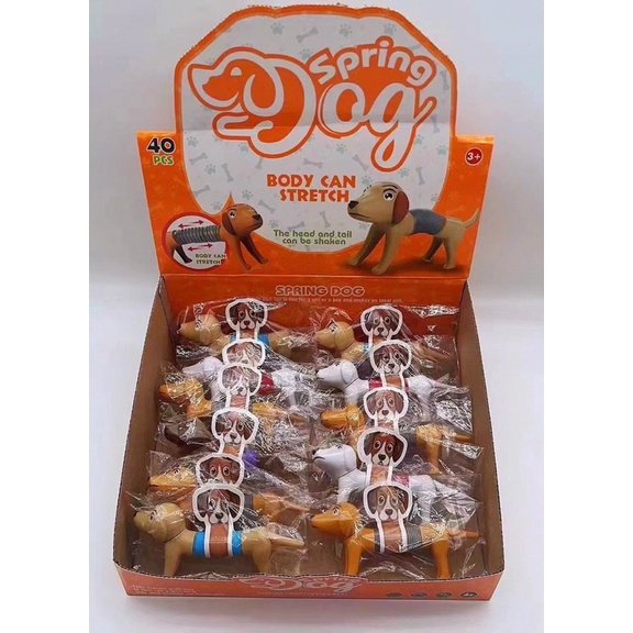 Ống lò xo kéo dài thu gọn Huggy Wuggy, Unicorn, Cún Xúc Xích, Lạc Đà đồ chơi cho bé