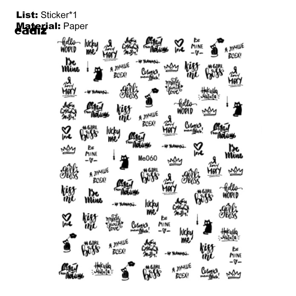 [Hàng mới về] Miếng dán móng chủ đề lễ tình nhân tự dính cho người đang yêu