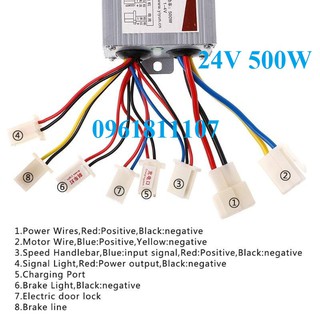 Điều tốc motor 24V 500w