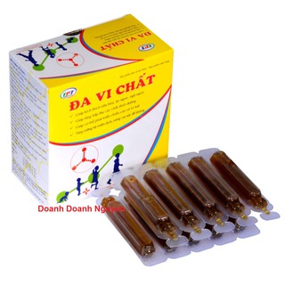 Siro ĐA VI CHẤT  (Hộp 20 ống) -Giúp bé ăn ngủ ngon, tăng hấp thu, phát triển chiều cao , trí tuệ