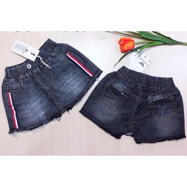 Quần short jean bé gái (24-55kg)