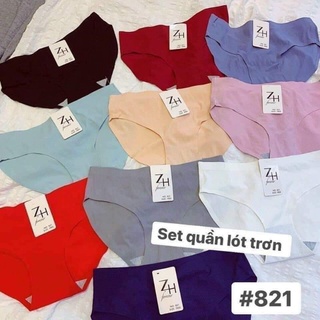 Sét 10 quần lót su gân zh821 thái lan