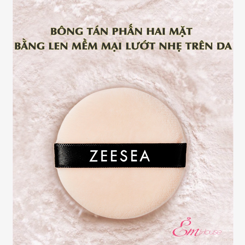 Phấn Phủ Mỏng Nhẹ Kiềm Dầu Chống Thấm Nước ZEESEA Cupid Air Wings Light Powder