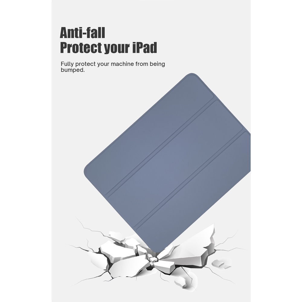 Bao Da Máy Tính Bảng Có Ngăn Đựng Bút Cho 2021 2 Apple 6 tablet 7 2018 air 3