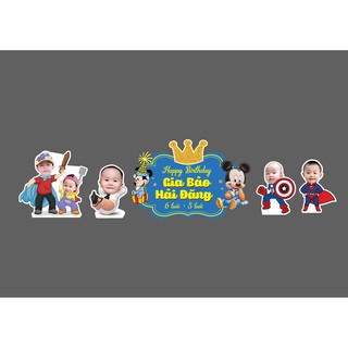 Combo thiết kế chibi cho bé gái kèm quà tặng