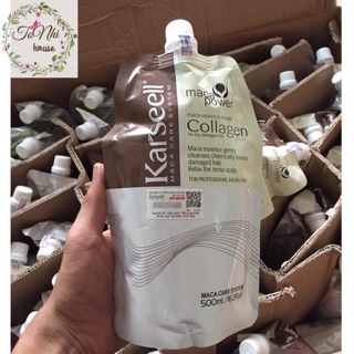 Ủ tóc phục hổi Collagen Karseell Maca 500ml