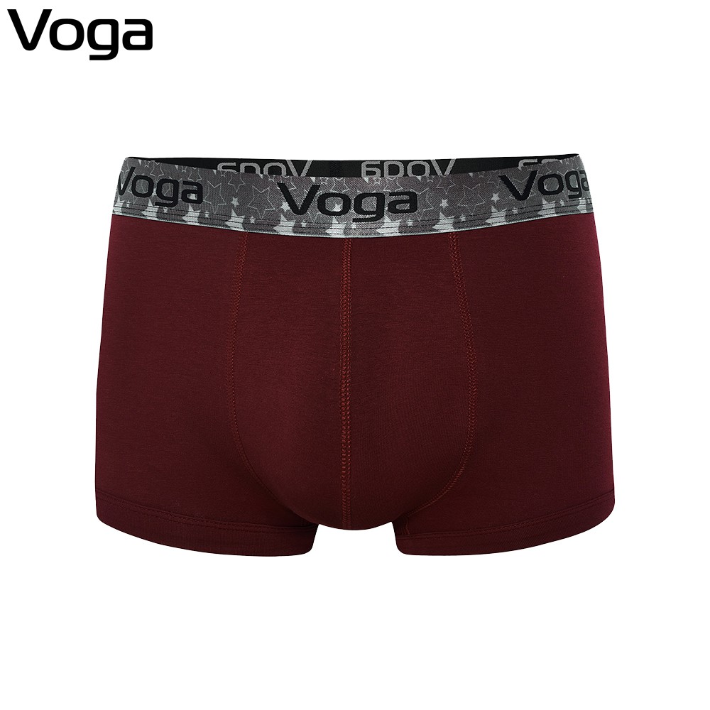 Quần lót nam kiểu boxer ống ngắn Voga Hàng Ngày vải cotton thoáng mát, hút ẩm, khử mùi